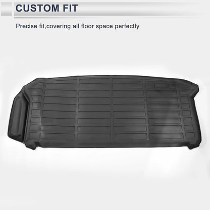 Cargo Liner Rear Trunk Mat for Toyota Grand Highlander (2024–2025) TPE Black