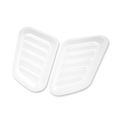 2Pcs Adjustable Foldable ATV Rear Passenger Seat Foot Rest Footpegs
