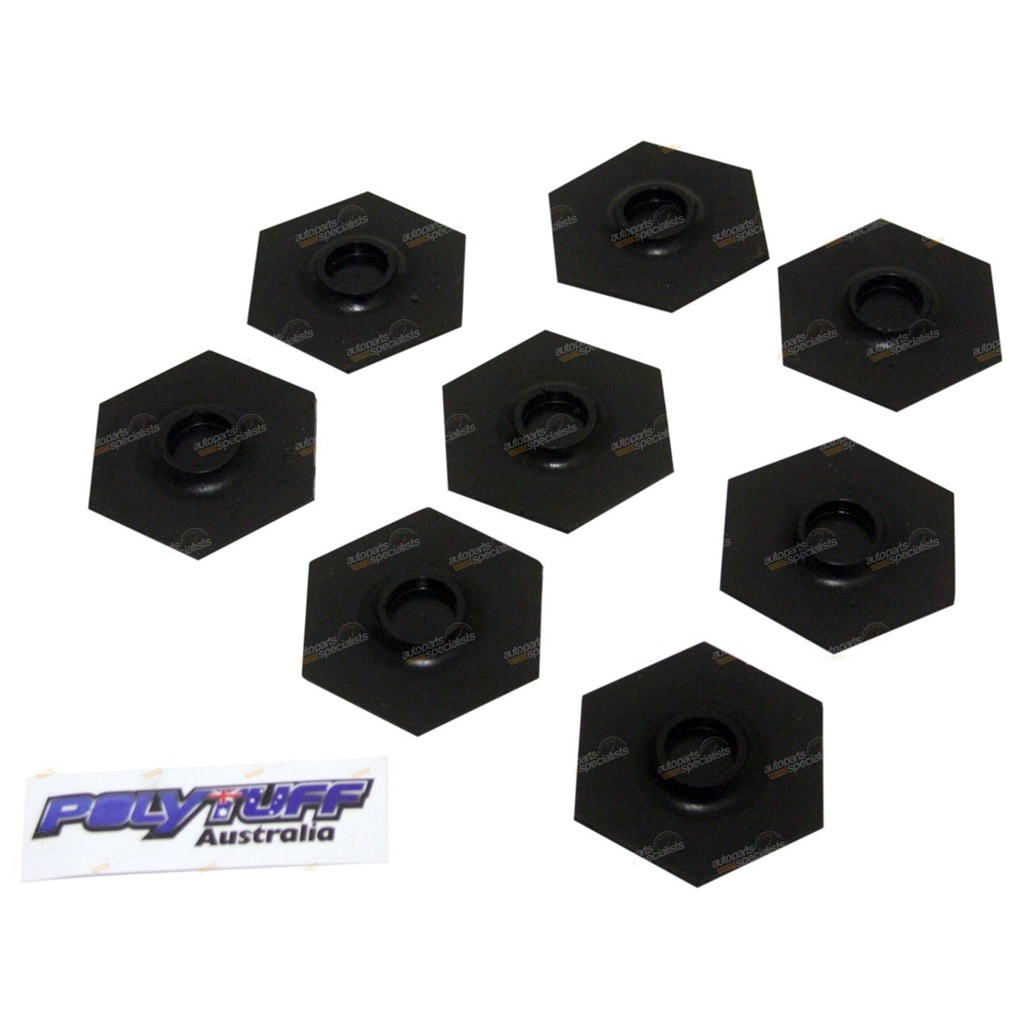 Set of 2 Rear Leaf Spring Slipper Pads for Ford Falcon 1966–2002