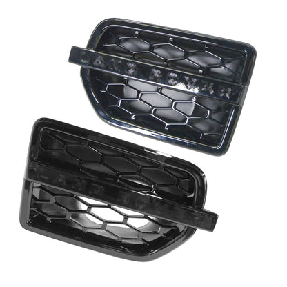 Pair Front Side Fender Air Intake Vent Grille Cover for Land Rover LR4 (2010–2016)