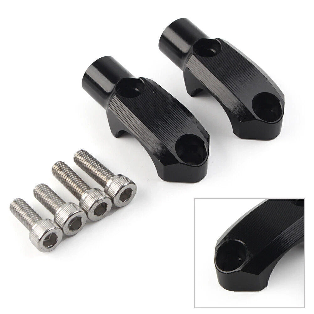 2X Master Cylinder Mirror Clamp Mount Bracket for BMW F900XR (2019–2021)