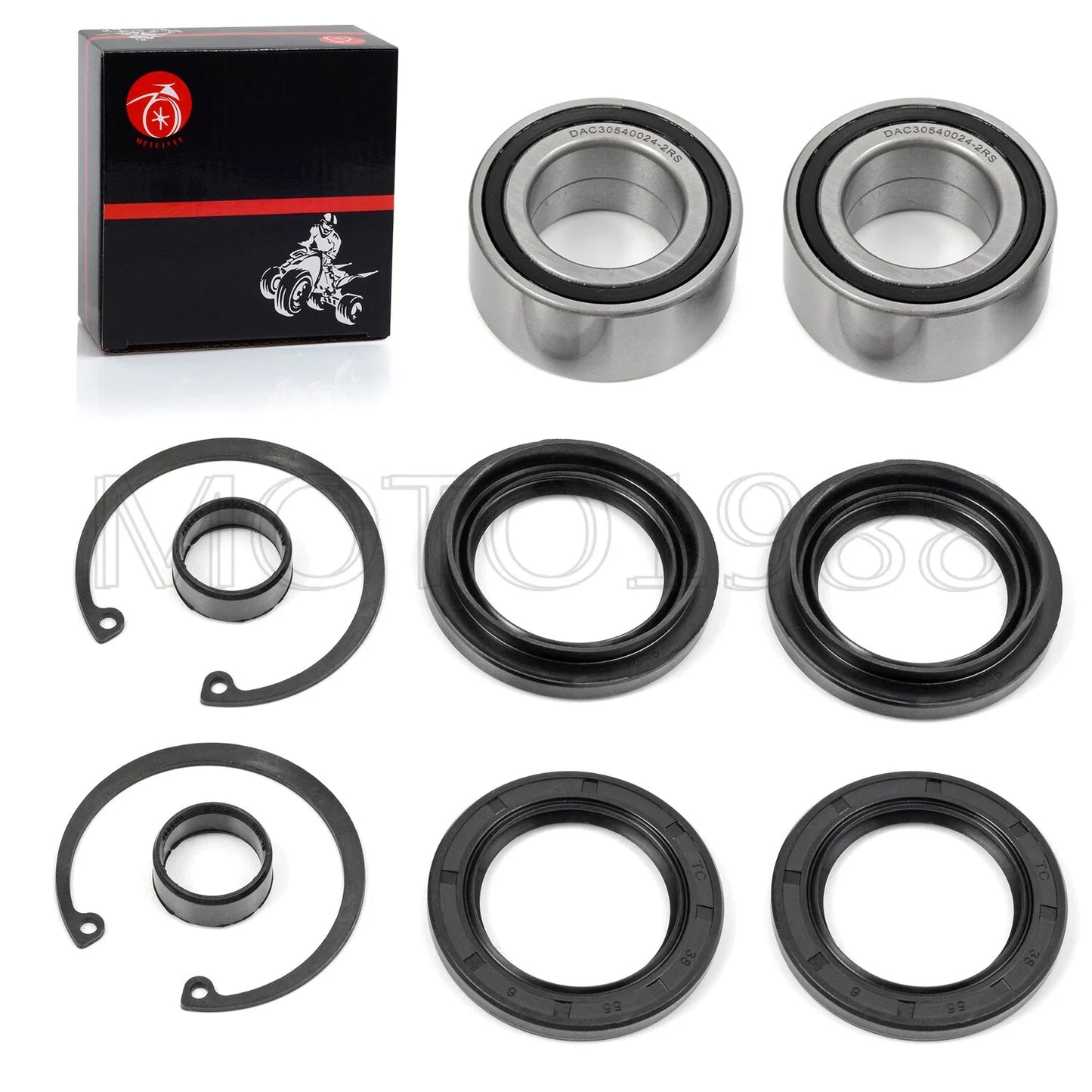 Front Wheel Bearings Seals Honda Foreman 450 TRX450FE/FM/ES/S (1998–2004)