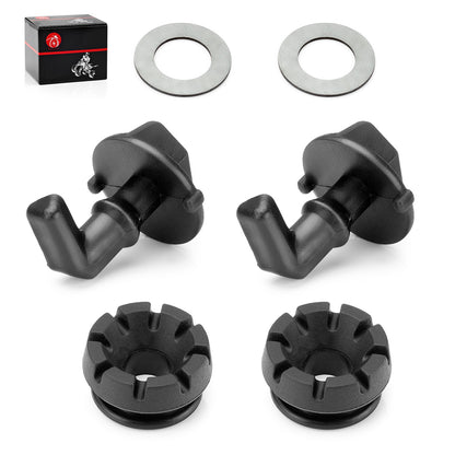 2X Hood Latch Toggles Grommets Washer Kit for Polaris RZR S 800 (2011–2019)