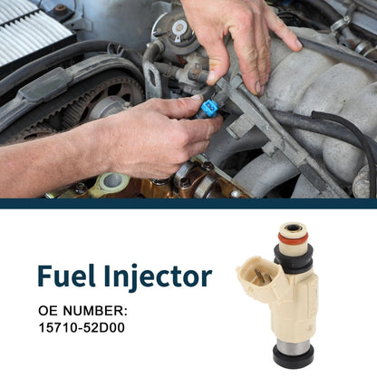 Fuel Injector No. 15710-52D00 for Suzuki XL-7 (2002–2006) 1 Pc Beige