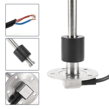 Fuel Sending Unit and Gauge Kit 240-33 Ohm for Boat Car Truck (32.01")
