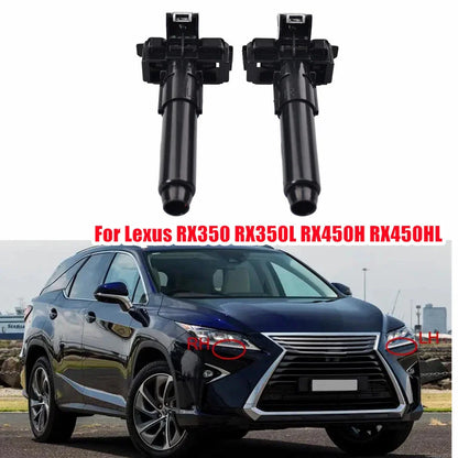 2 x Headlight Washer Spray Nozzle for Lexus RX350 RX350L RX450H (2019–2022)