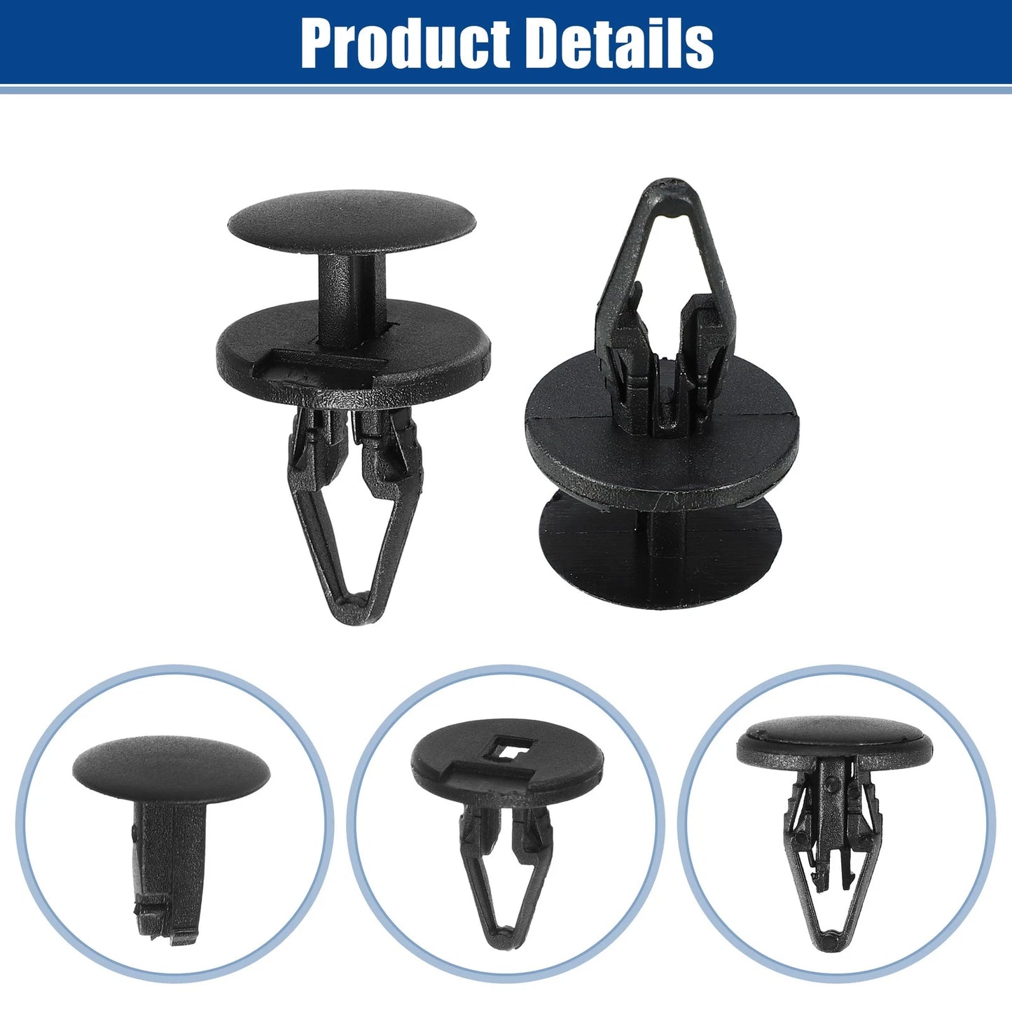 20pcs Bumper Cover Push Type Retainer Clips for Buick Enclave (2008–2017) No.11589290