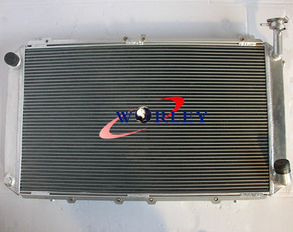 Aluminum Radiator + Hose Kit for Nissan Patrol Y60 4.2L Petrol (1987-1997)
