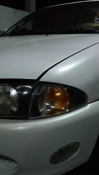 1 Pair LUCID Black Corner Signal Lights for Proton Wira Satria Jumbuck (1993-2005)