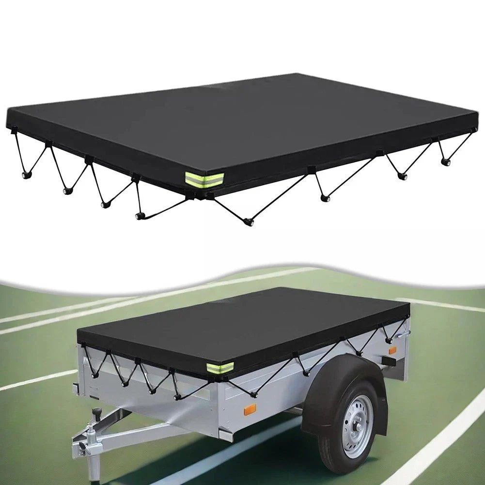 Tarpaulin Wear Resistant 420D Oxford Trailer with Elastic Fit Technology