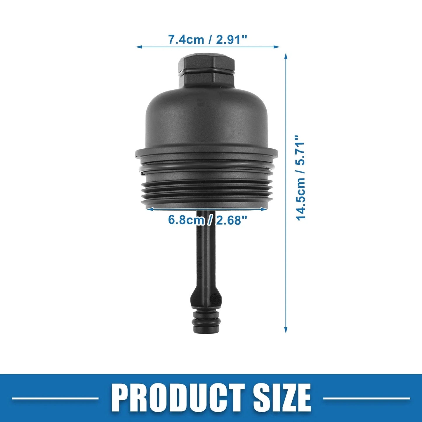 Engine Oil Filter Housing Cap for Mercedes A190 A210 W168 (1997-2004)