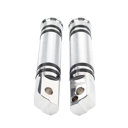 Rear Footboards Pegs for Harley Softail Fat Boy Breakout 2018-2023 Chrome