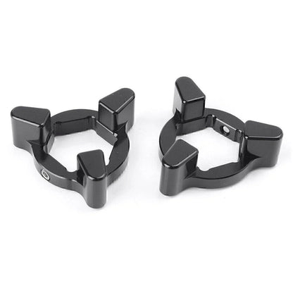 22mm Front Anodized Preload Adjusters for Universal Black Motor