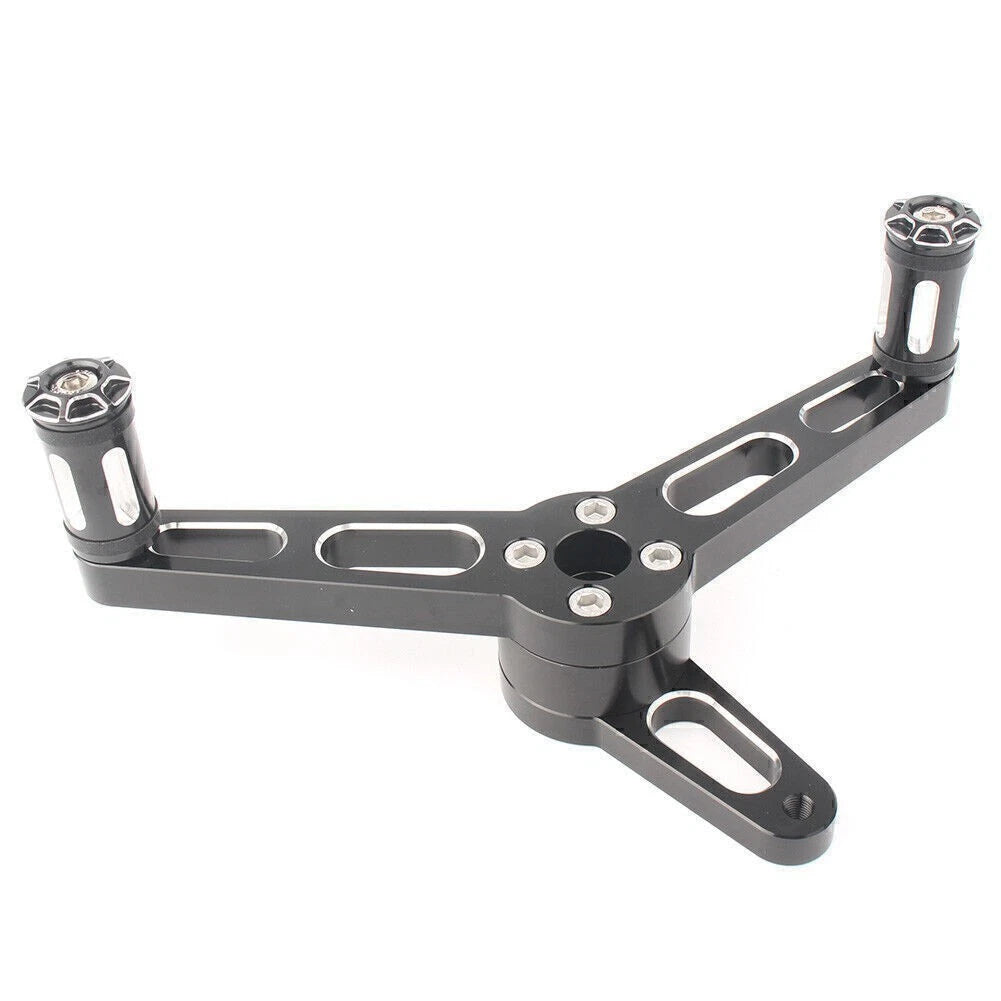 CNC Upper Fork Boot Slider Cover Black for Harley Street Glide FLHX FLHXS (2014–2023)