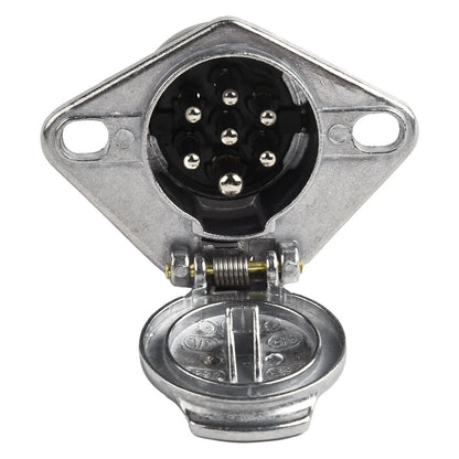 Trailer Socket Connector Adapter 7-Pin 24V for Europe Style