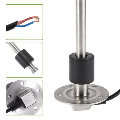 Fuel Sending Unit and Gauge Kit 240-33 Ohm for Boat Car Vehicle