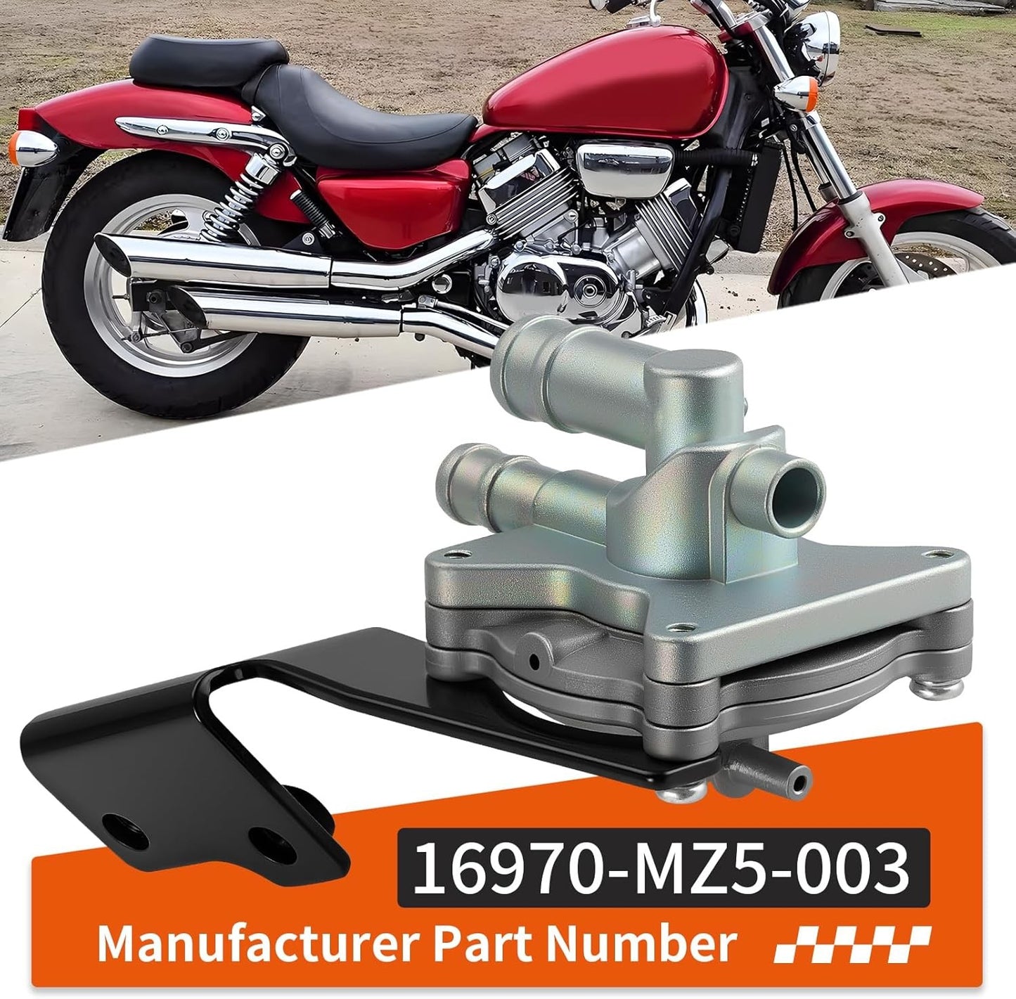 Fuel Gas Petcock Valve for Honda Magna 750 VF750C (1994–2003)