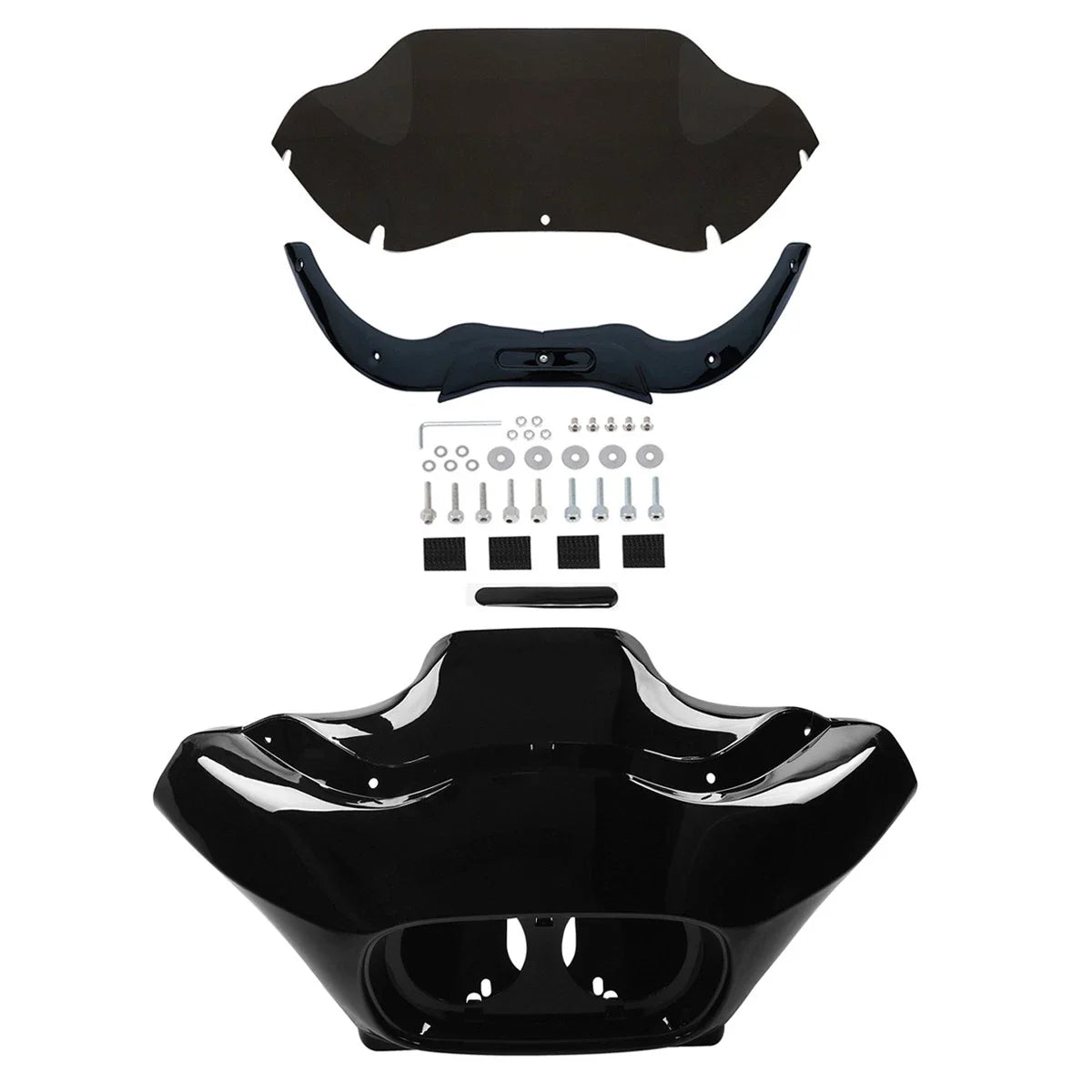 Inner & Outer Fairings Windshield Trims for Harley Road Glide (1998-2013)