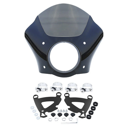 49mm Front Headlight Fairing for Harley Low Rider, Super Glide