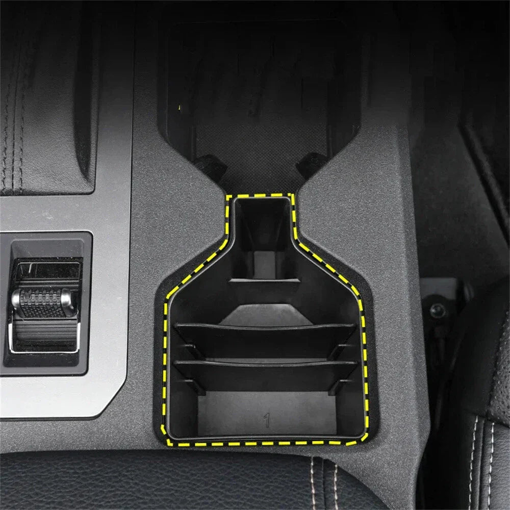 Water Cup Holder Storage Box for Toyota Land Cruiser LC250/Prado (2024-2025)