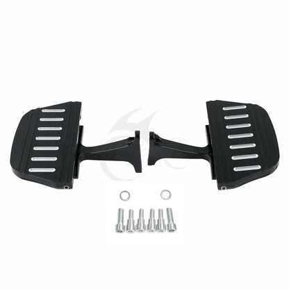 Rear Passenger Floorboards & Highway Foot Pegs for Harley Street Glide (93-25)