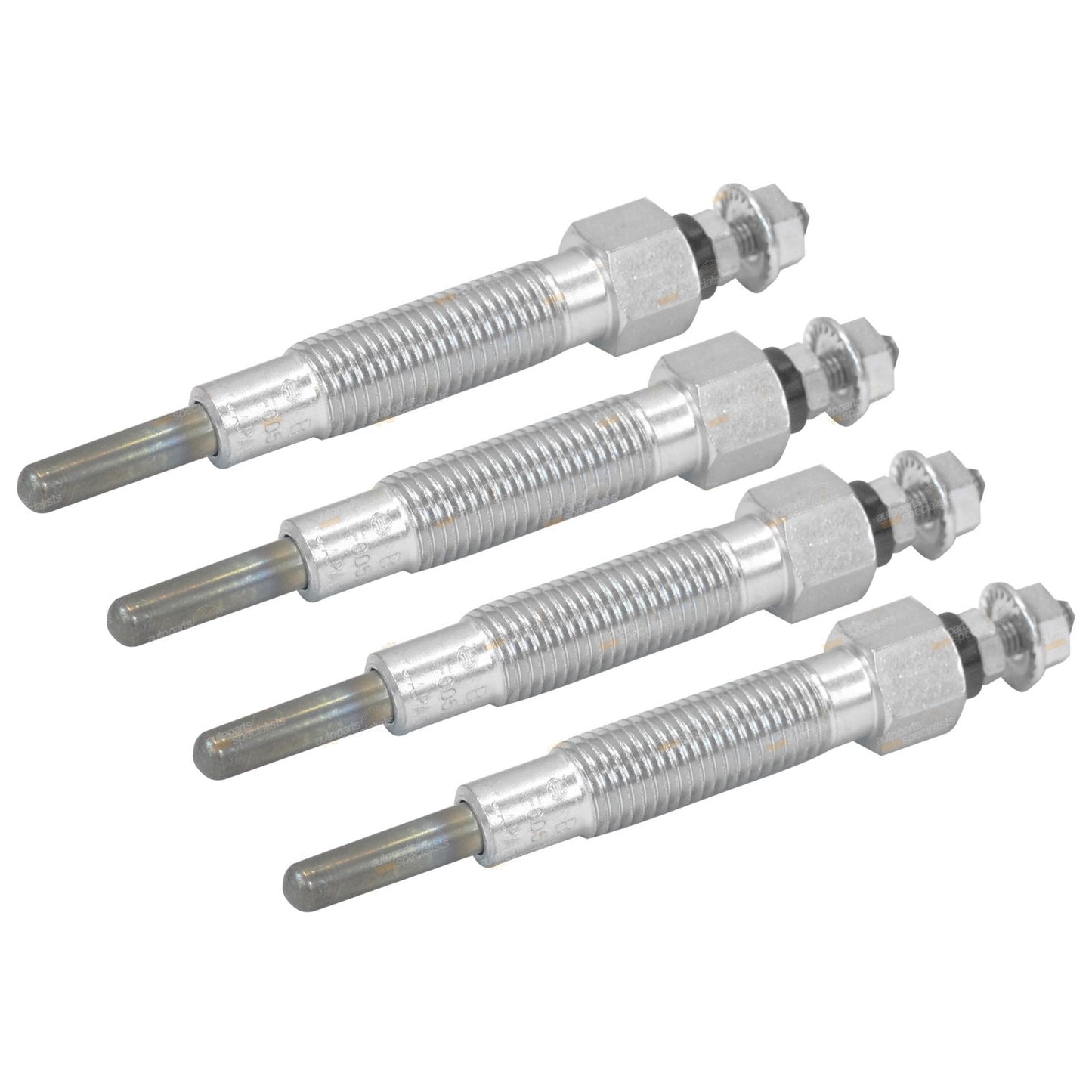 Set of 4 Glow Plugs for Nissan Terrano WD21 (1988–1996) Diesel Turbo