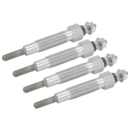 Set of 4 Glow Plugs for Nissan Terrano WD21 (1988–1996) Diesel Turbo