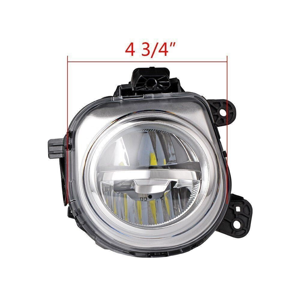 2X LED Fog Lights for BMW X3 X4 X5 X6 (2011–2019)
