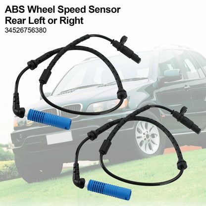 2X ABS Wheel Speed Sensor for BMW E53 X5 (2000–2006) 34526756380 A10