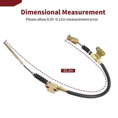 Rear Brake Cable for Suzuki Quadsport 80 LT80 (1987–2006)