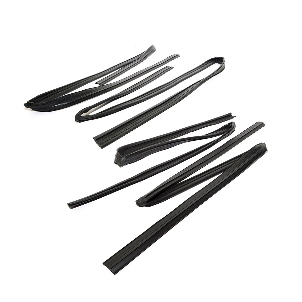 Set of 2 Door Glass Run Channels for Honda Fit (2009–2013)