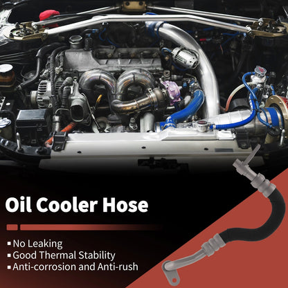 Engine Oil Cooler Tube for BMW E60 E61 535i (2008–2010) No. 17227560980