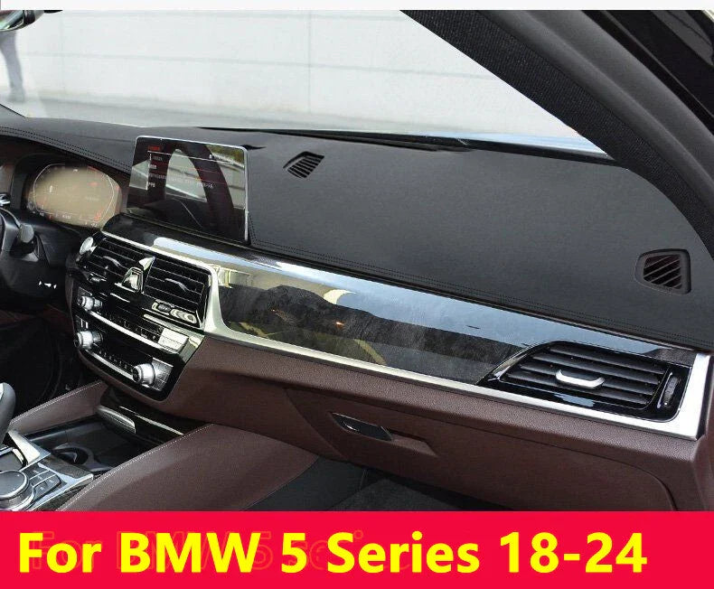 Leather Dashboard Cover for BMW 5 Series (2018–2024)