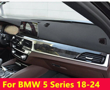 Leather Dashboard Cover for BMW 5 Series (2018–2024)