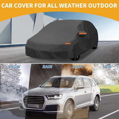 Car Cover Waterproof All Weather for Ford Fiesta Sedan (2011–2019)