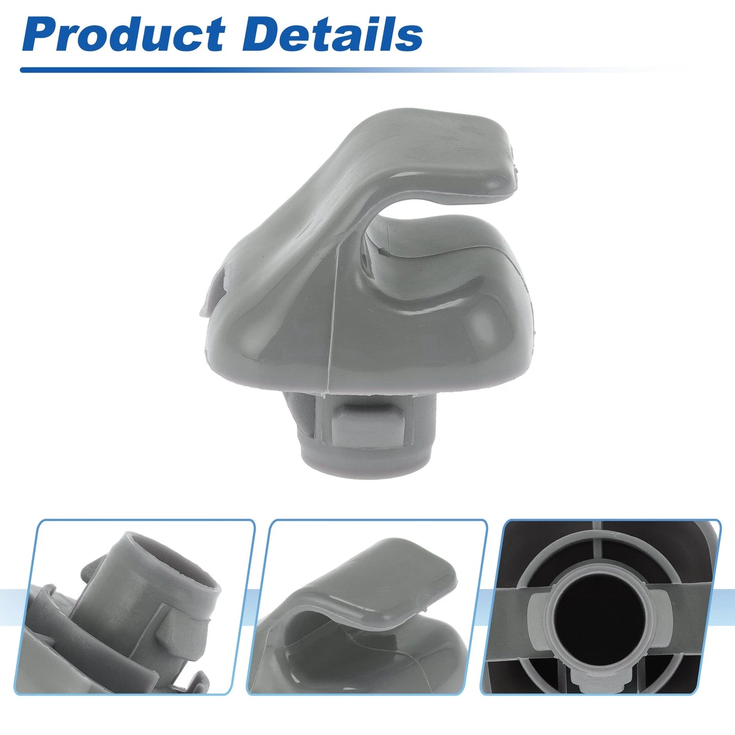 Sun Visor Clip for Honda Civic (1996–2004) Gray No. 88217-S01-A01ZA/88217-S04-003ZA