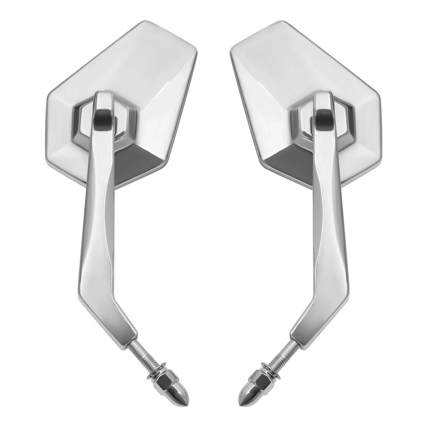 Chrome Rear-View Side Mirrors for Harley Electra Road Street Glide (1982-2023)