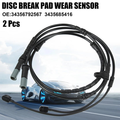Front & Rear Disc Brake Pad Wear Sensor for BMW X6 (2011-2019)