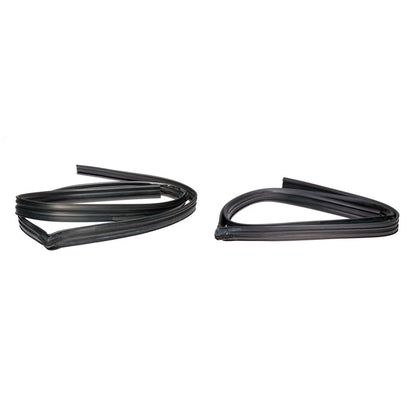 Set of 2 Weatherstrip Glass Run Channels for Honda Fit 5D (2001–2008)