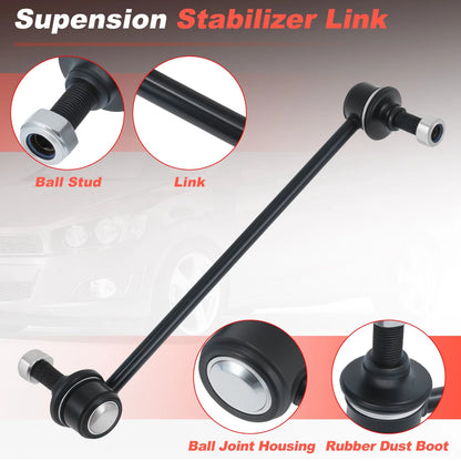 2 Pcs K80899 Front Stabilizer Sway Bar End Links for Ford Mustang (2005–2014)