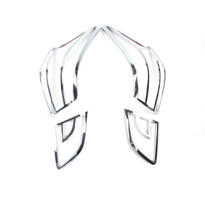 ABS Chrome Tail Light Frame Cover for Nissan Sentra (2013-2018)