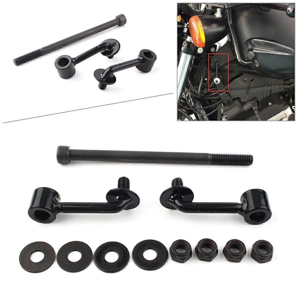 Rear Passenger Foot Pegs for Harley Softail Deluxe Fat Bob (2018–2023)