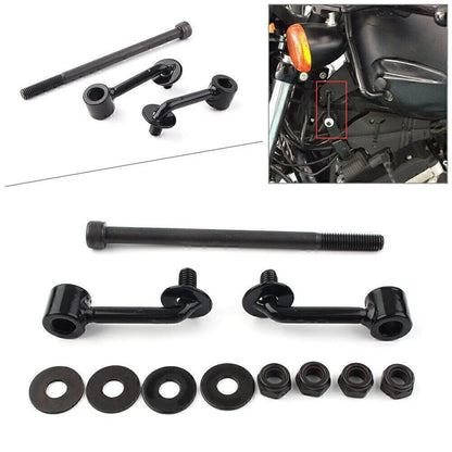 Rear Passenger Foot Pegs for Harley Softail Deluxe Fat Bob (2018–2023)
