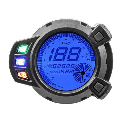 7 Color Adjustable LCD Digital Tachometer for MBK 125 YW125