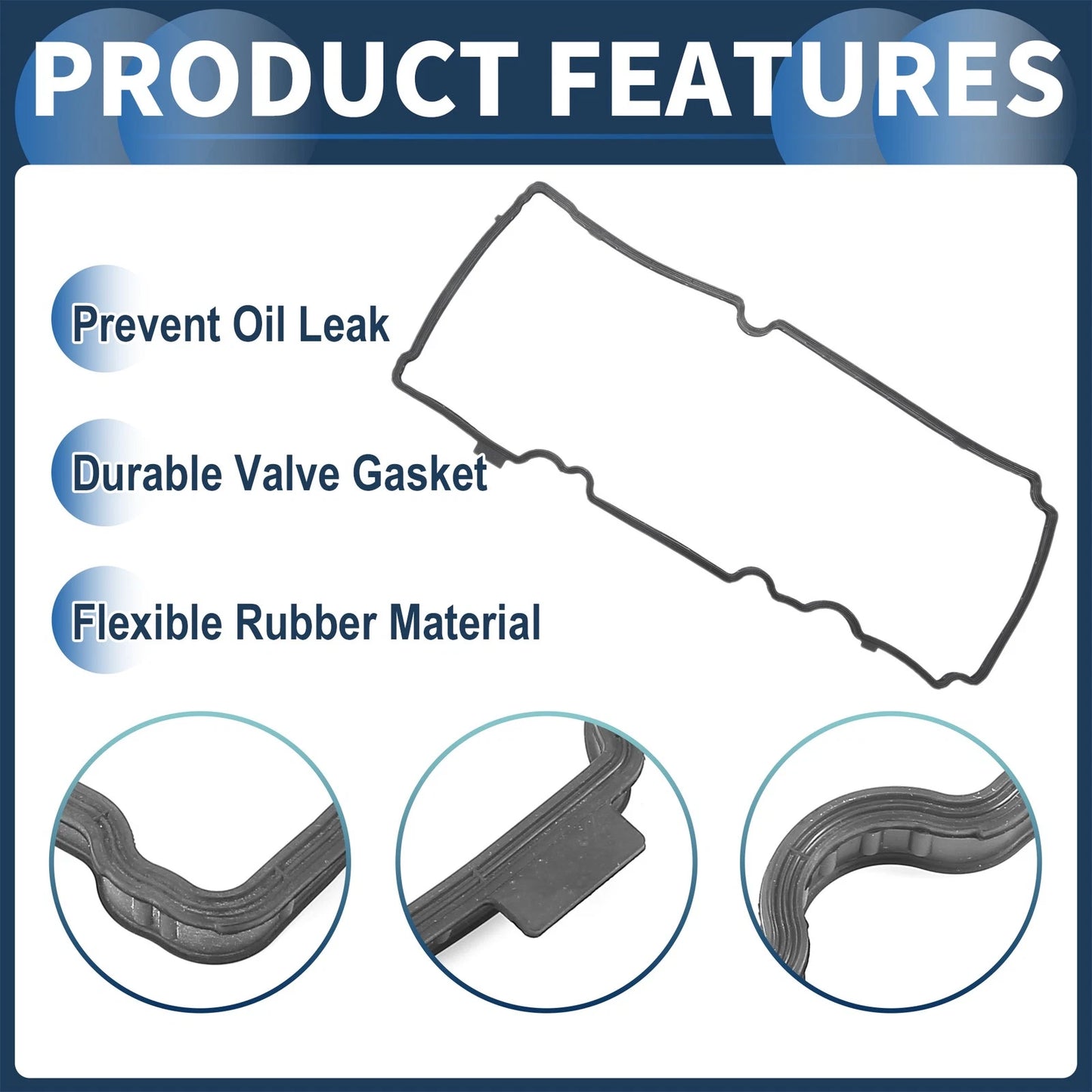 Valve Cover Gasket No. 04L103483 for Audi A1 A3 (2012–2018)