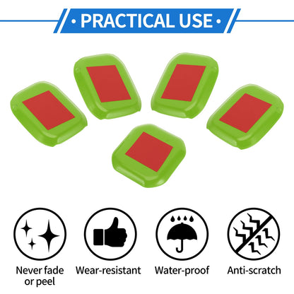 5 Pcs Door Bowl Cover Trim for Jeep Wrangler JL (2018–2022) ABS Green