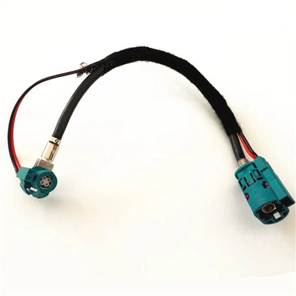 4+2Pin Fakra HSD Z Male to Z Female 90 Degree Cable for BMW