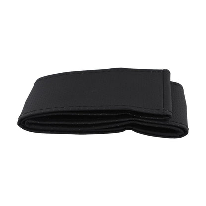 Car Steering Wheel Cover Real Leather Lace-Up Steering Wheel-Protector for AU