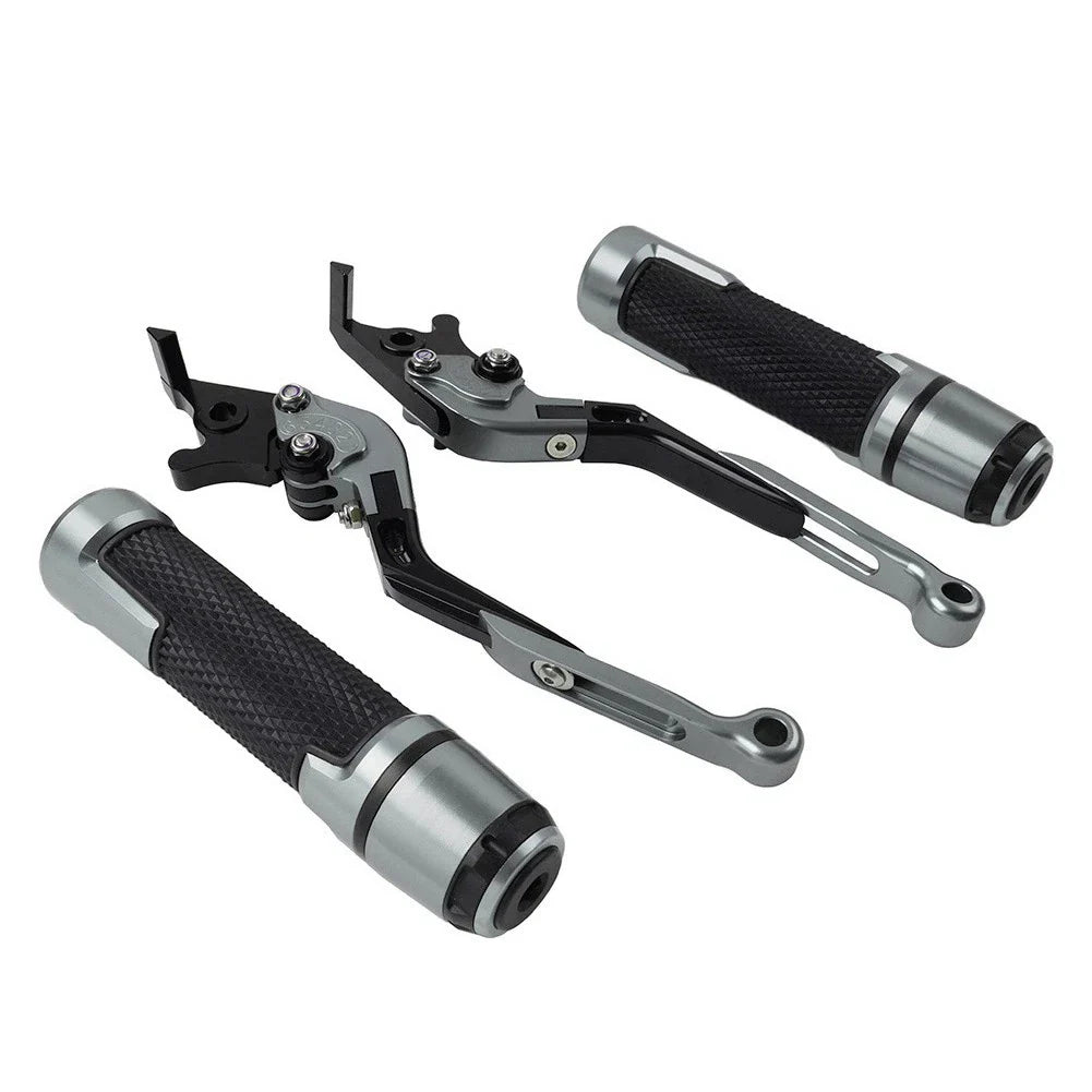 Folding Extendable Brake Clutch Levers Grip Set for Ducati Monster 659