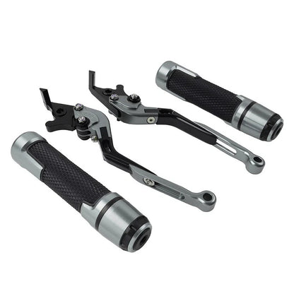 Folding Extendable Brake Clutch Levers Grip Set for Ducati Monster 659